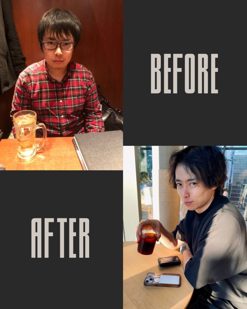 ビフォーアフター写真